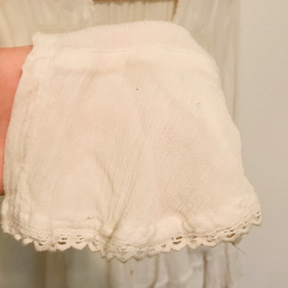 Free people white long sleeve shirt - Picture 4 of 7